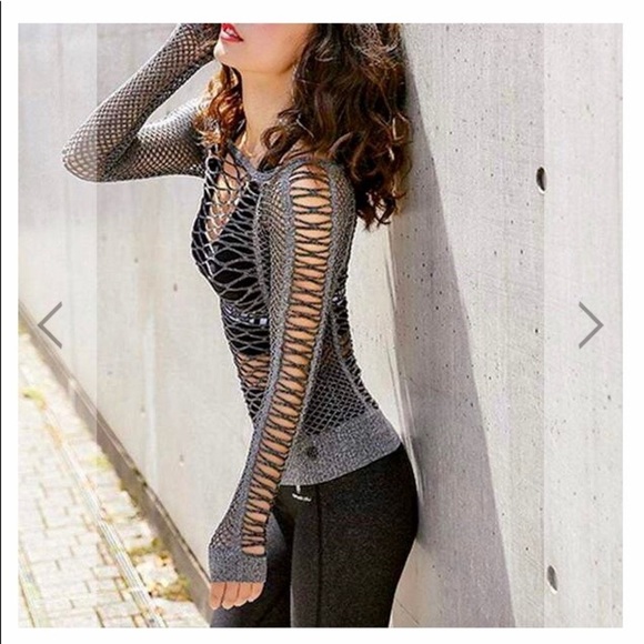 🌴Forever 21 Cutest Hot Pink Mesh Top💕 - Picture 8 of 8